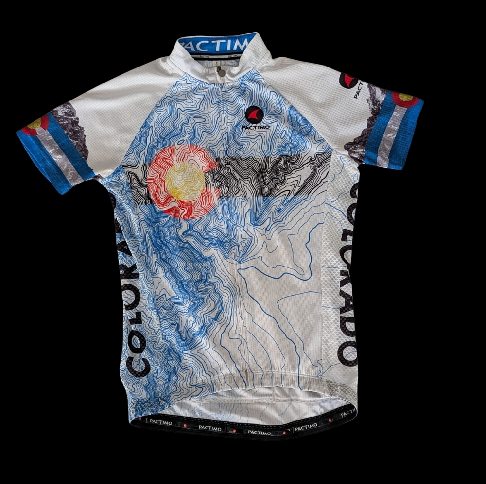 Pactimo Women Cycling Jersey Colorado Size Small